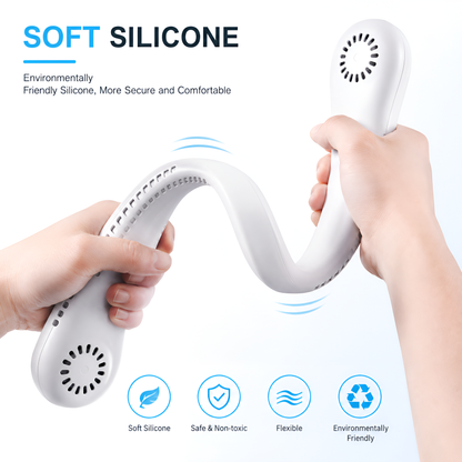 Wearable Neck Fan – Hands-Free Personal Cooling